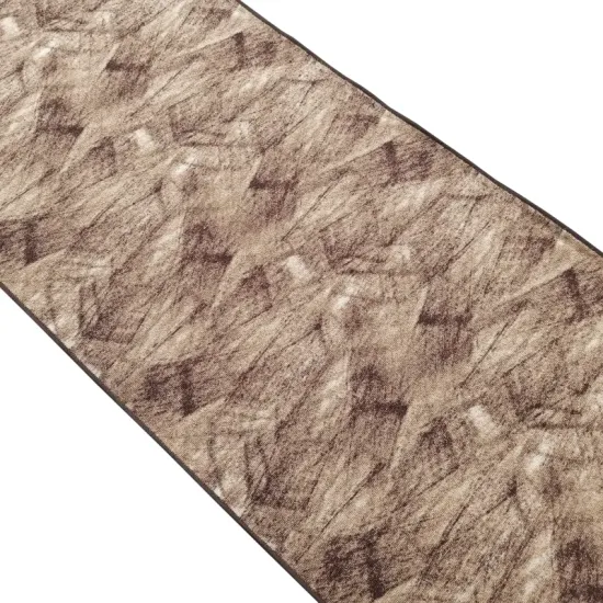 Chodnik antypoślizgowy Brush 17 brązowy na metry do kuchni