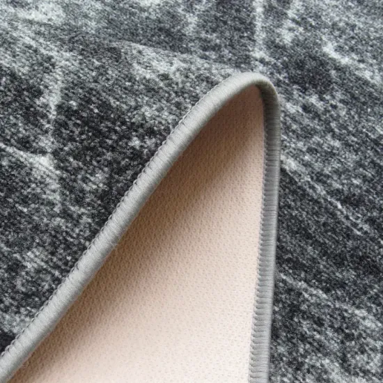 Chodnik antypoślizgowy Brush 29 ciemny szary na metry podgumowany