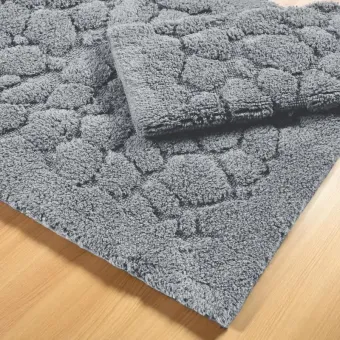 Dywaniki łazienkowe bawełniane 2 sztuki Boston 10 grey