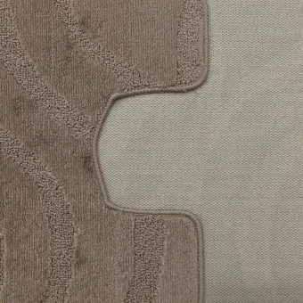 Komplet łazienkowy Montana z wycięciem Symphony fungi grey