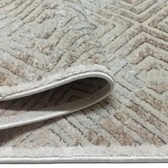 Dywan Milano P287A sp.cream/sp.antra beżowy geometryczny