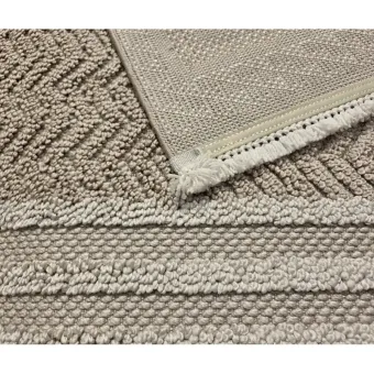 Dywan nowoczesny Milano 090 vizon beige beżowy strukturalny