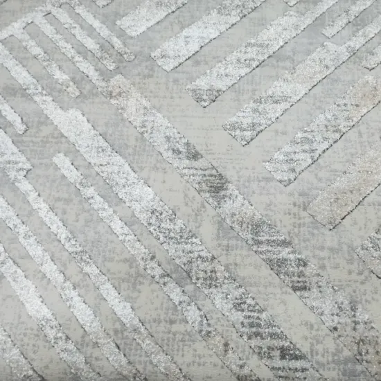 Dywan Milano P295A sp.cream/l.grey szary nowoczesny