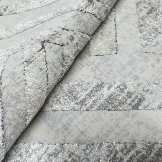 Dywan Milano P295A sp.cream/l.grey szary trójwymiarowy 3d