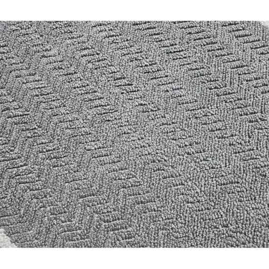 Dywan nowoczesny Milano 090 gray cream szaro-kremowy jodełka