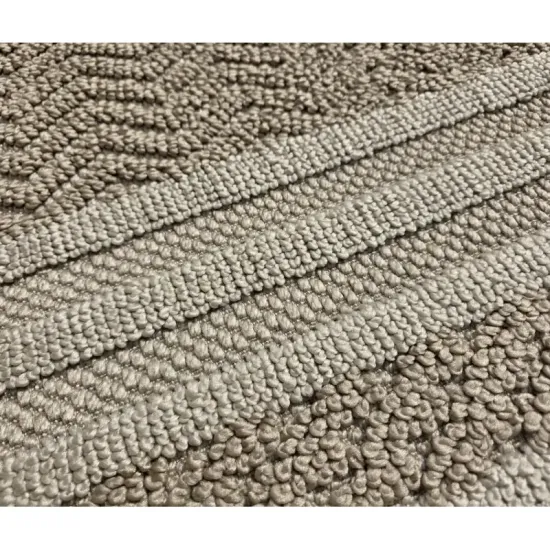 Dywan nowoczesny Milano 090 vizon beige beżowy ramka