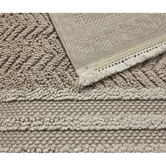 Dywan nowoczesny Milano 090 vizon beige beżowy strukturalny