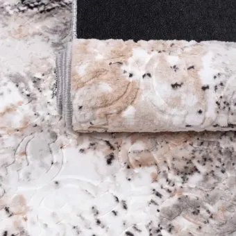 Dywan Vision przecierka szaro beżowy do prania w pralce