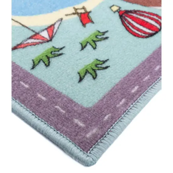 Dywan dziecięcy Stella ulice morski