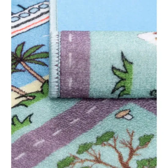 Dywan dziecięcy Stella ulice morski