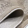Dywan glamour Berfin Elite 3935 beige beżowy klasyczny rozeta błyszczący