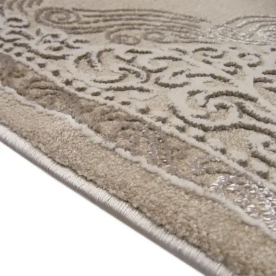 Dywan klasyczny Elite 3935 beige beżowy rozeta