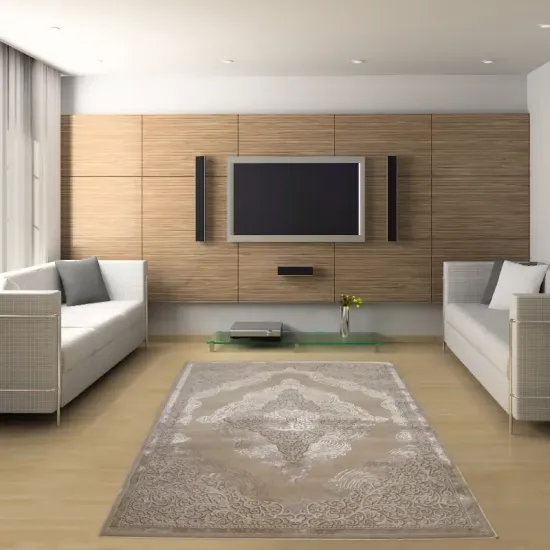 Dywan glamour Berfin Elite 3935 beige beżowy klasyczny do salonu