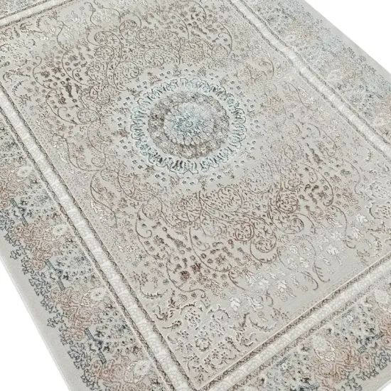 Dywan klasyczny Beyond A049A vison beżowy z ramką