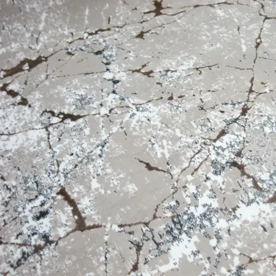 Dywan Luna 4695B light beige/vizon beżowy błyszczący