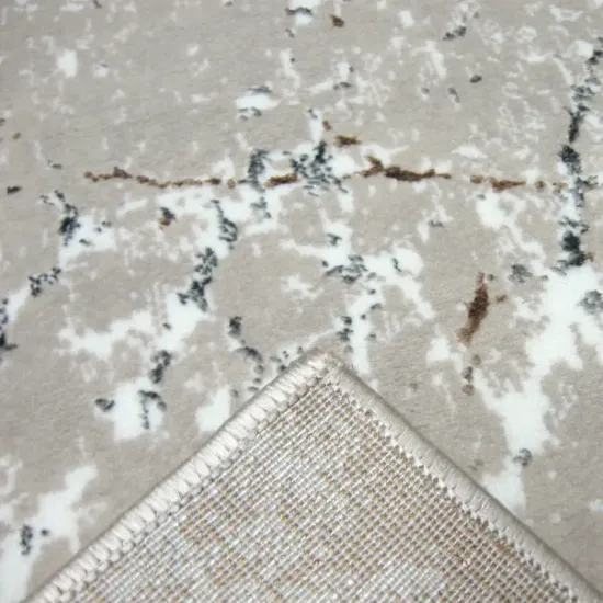 Dywan Luna 4695B light beige/vizon beżowy marmur
