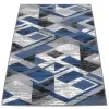 Dywan BCF Venezia 704386 94915 grey jeans szaro-granatowy do salonu