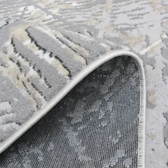 Dywan nowoczesny Rio A465A d.beige szaro-beżowy abstrakcyjny