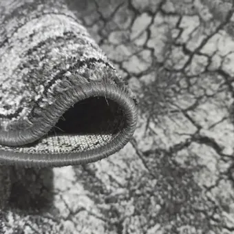 Dywan nowoczesny Weltom Silver Terra szary miękki