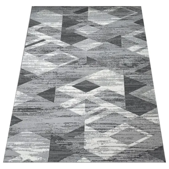 Dywan BCF Venezia 704386 89911 grey szary do salonu