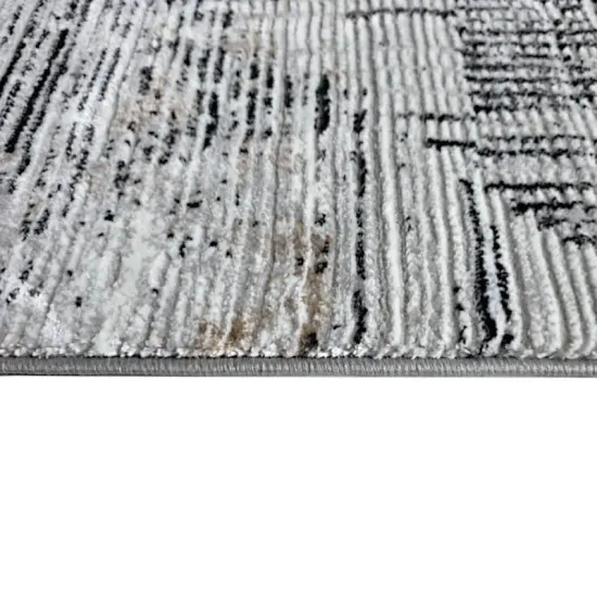 Dywan nowoczesny Oman 632 gray antrasit szary miękki