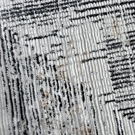 Dywan nowoczesny Oman 632 gray antrasit szary geometryczny