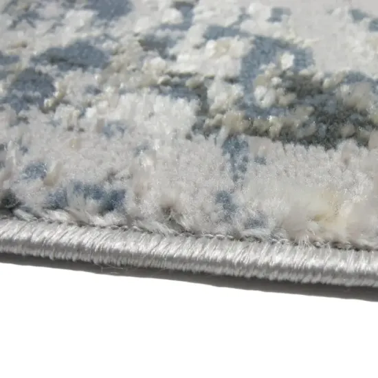 Dywan nowoczesny Laila 2229A l.blue/l.grey coken trójwymiarowy