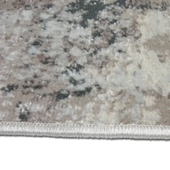 Dywan nowoczesny Laila 2497A d.beige coken/d.beige beżowy 3d