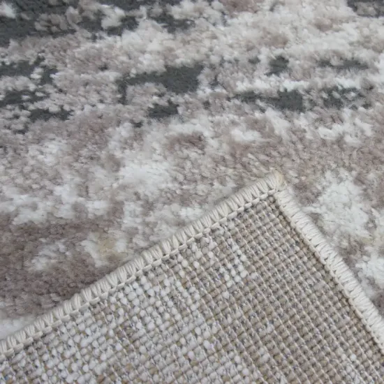 Dywan nowoczesny Laila 2498A d.beige coken/d.beige beżowy strukturalny