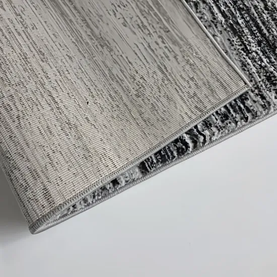 Dywan nowoczesny Oman 412 gray antrasit szary do salonu