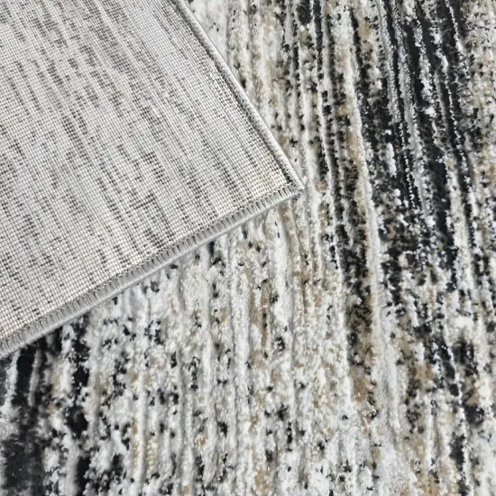 Dywan nowoczesny Oman 412 gray antrasit szary do salonu