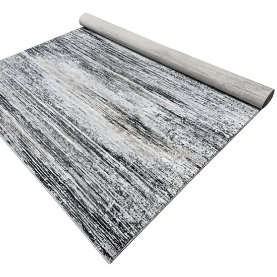 Dywan nowoczesny Oman 412 gray antrasit szary antracytowy