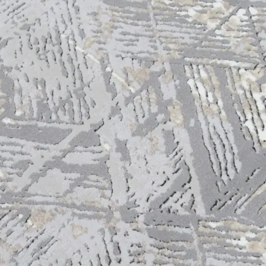 Dywan nowoczesny Rio A465A d.beige szaro-beżowy