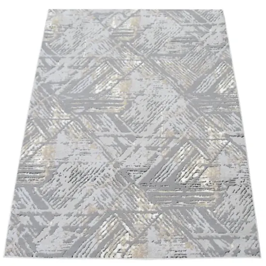 Dywan nowoczesny Rio A465A d.beige beżowy abstrakcyjny