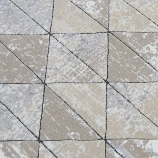 Dywan nowoczesny Rio A467A beige szaro-beżowy