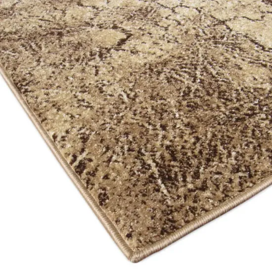 Dywan nowoczesny Weltom Karmel Terra orzech beżowy nowoczesny