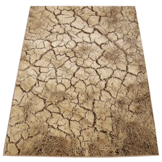 Dywan nowoczesny Weltom Karmel Terra orzech beżowy