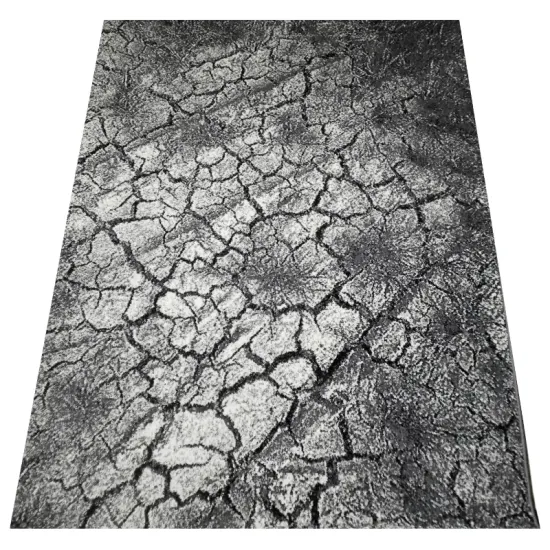 Dywan nowoczesny Weltom Silver Terra szary nowoczesny