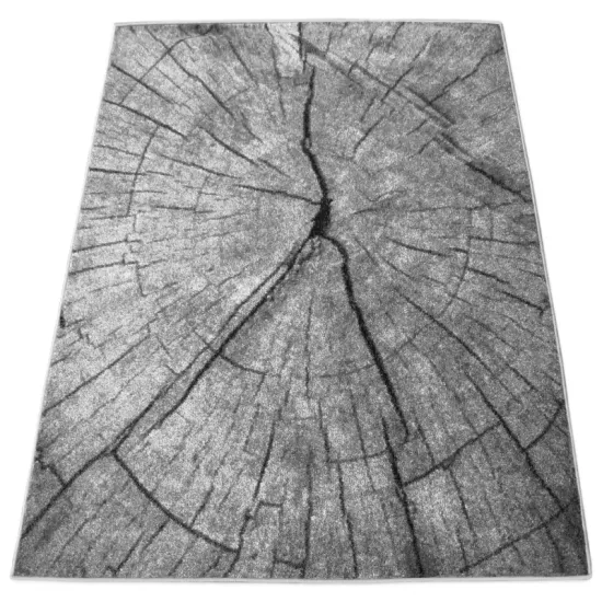 Dywan Weltom Silver Tronko szary pień drzewa nowoczesny