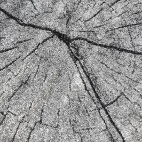 Dywan nowoczesny Silver Tronko szary owalny tani