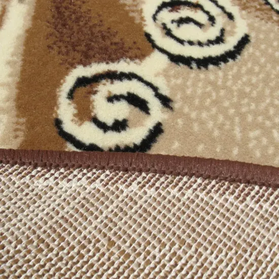 Dywan nowoczesny Welen Santi beżowy owalny