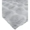 Dywan typu shaggy Rabbit Bubble szary miękki włos pluszowy