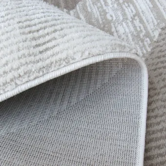 Dywan typu shaggy Ankona 9588A brown beige brązowy beżowy