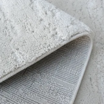 Dywan typu shaggy boho Siena 8425A bone papatya puszysty miękki