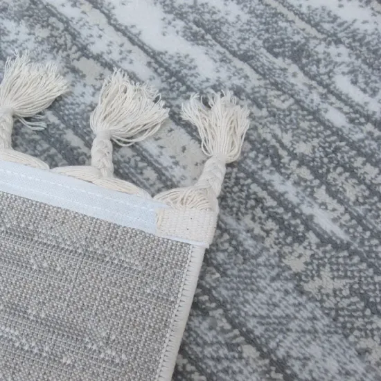 Dywan typu shaggy Ankona 7685a papatya bone pokojowy