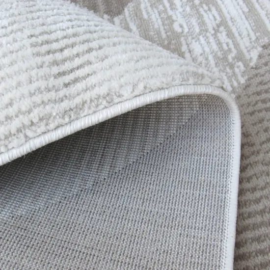 Dywan typu shaggy Ankona 9588A brown beige brązowy beżowy