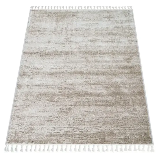 Dywan typu shaggy boho Siena 8425A beige beżowy