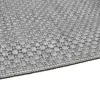 Dywan sznurkowy Flat 48663/320 szary srebrny bez włosia