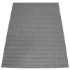 Dywan sznurkowy Flat 48663/920 grafitowy tkany na płasko