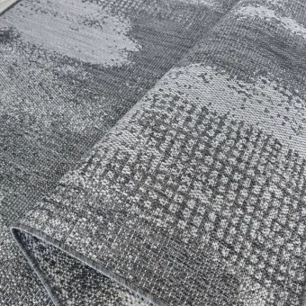 Dywan sznurkowy dwustronny Zara 10 szary do kuchni